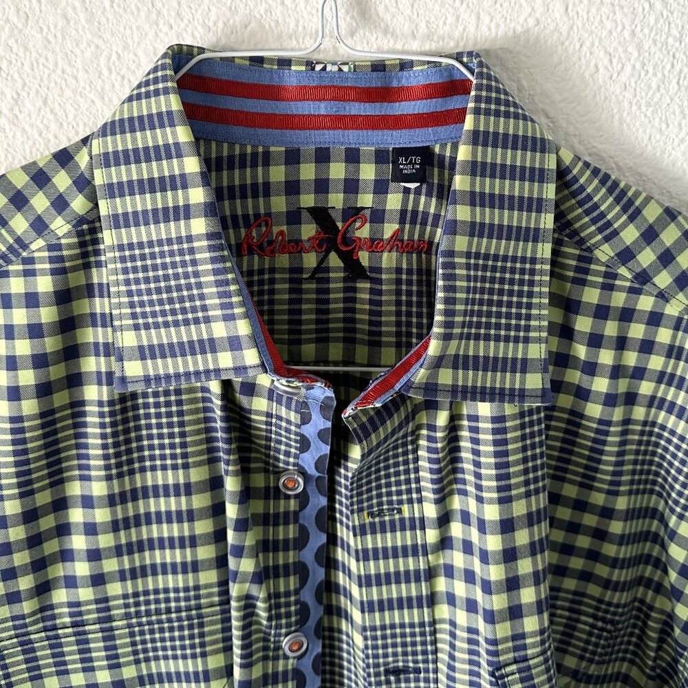 Robert Graham - Long Sleeve Button Up Shirt - Size XL